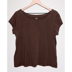 Eileen Fisher Organic Cotton T-Shirt Top Size XL